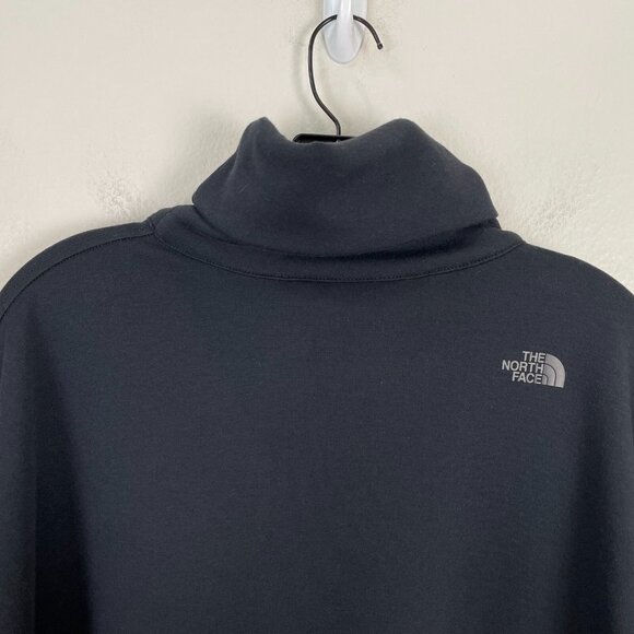 The North Face Womens S/M Black Oversized Long Dolman Sleeve Turtleneck Top - Picture 14 of 15